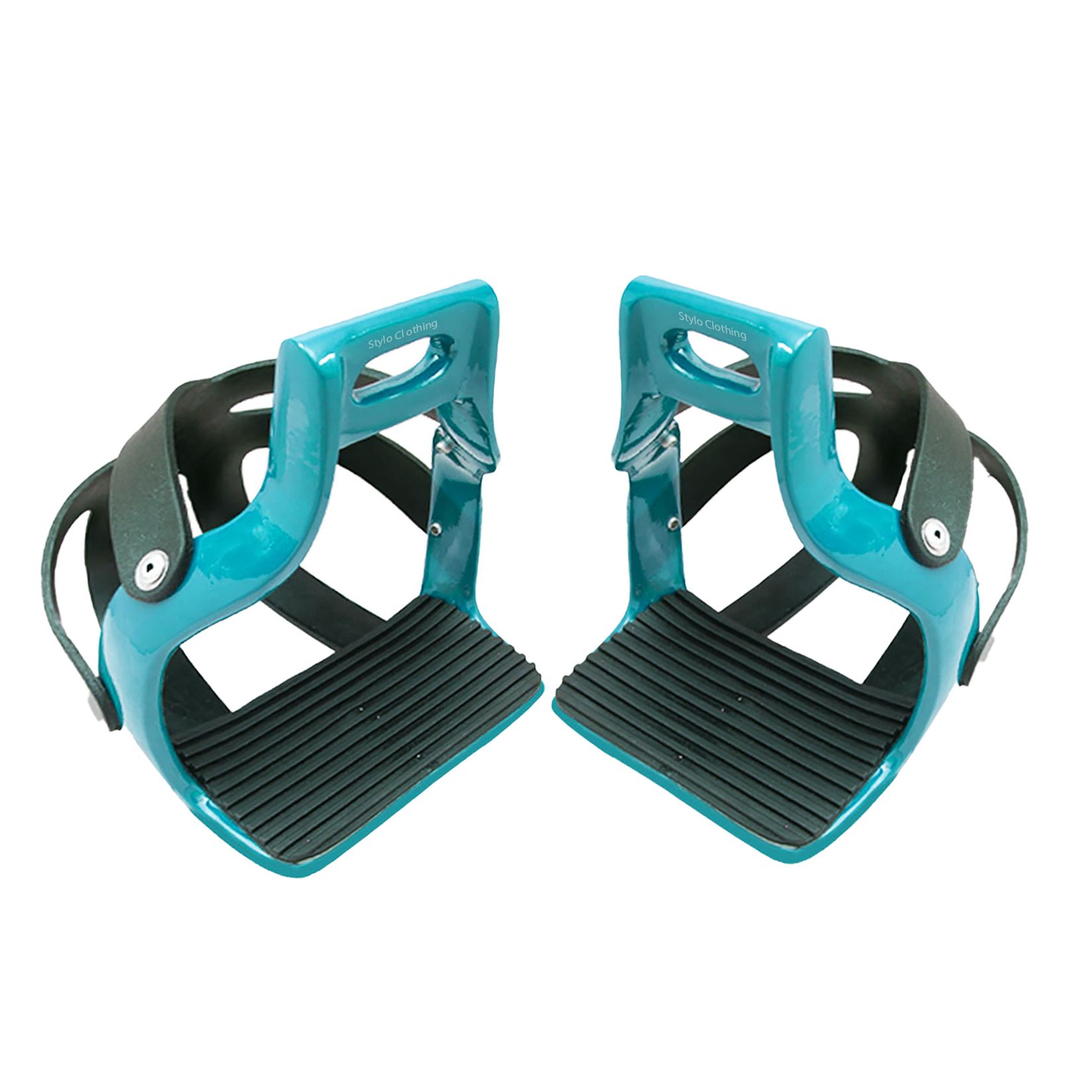 Good-quality-aluminum-endurance-flex-ride-stirrups-safety-caged-equestrian