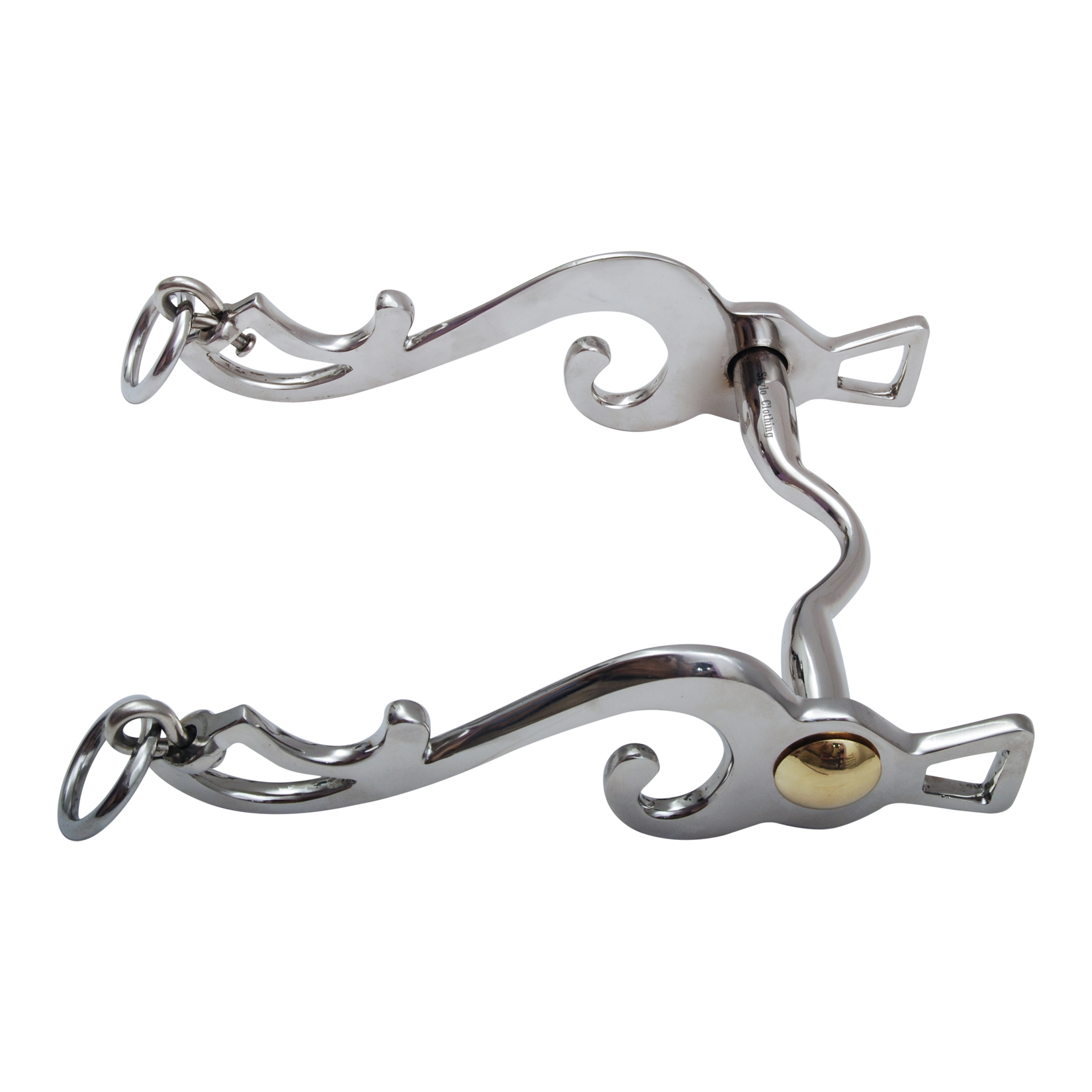 Durable Spanish Baroque Bits with Medium Port Mouth Piece - Stylo Clothing