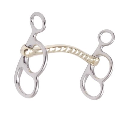 Powerful 2 Ring Sporty Butterfly Driving Bit with Arch Silver Mouth